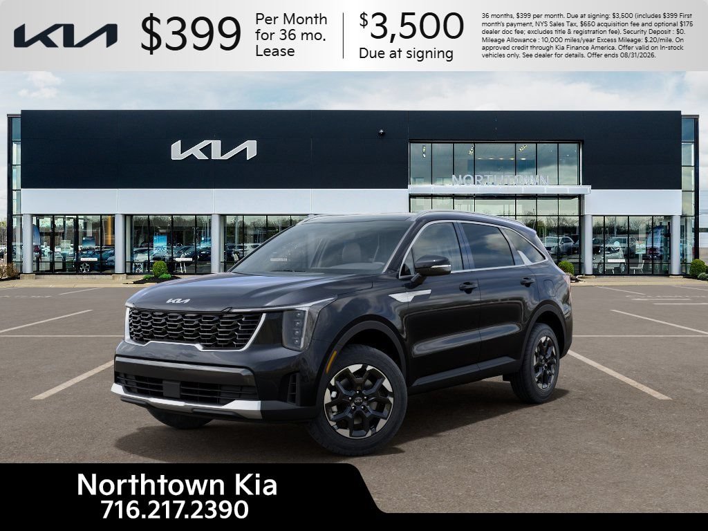 New 2026 Kia Sorento S w/ S Panoramic Sunroof Package AWD/4WD image 1