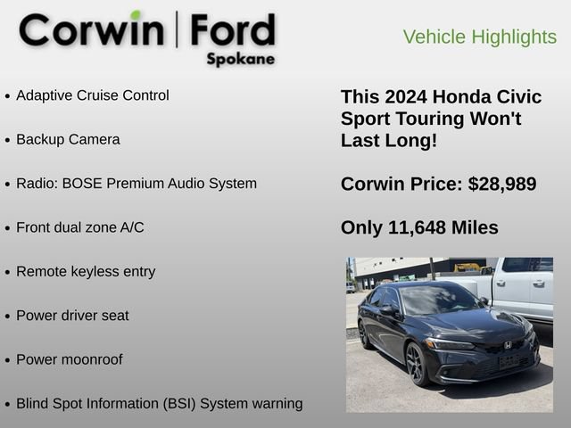 Used 2024 Honda Civic Sport Touring image 6