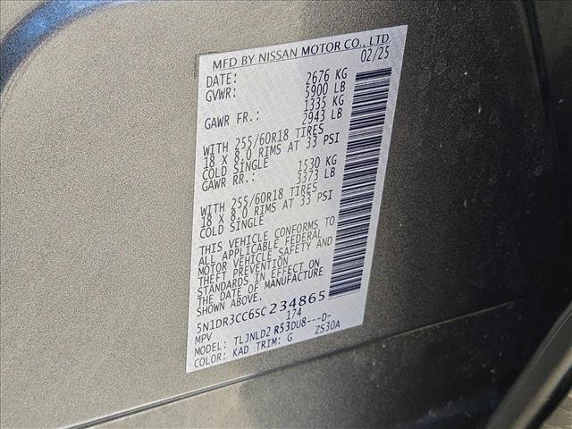 Used 2025 Nissan Pathfinder SL AWD/4WD image 24