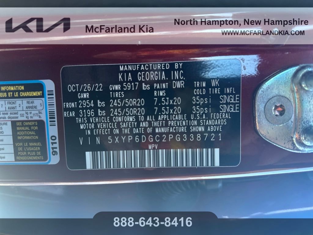 Used 2024 Kia Seltos SX w/ SX Sunroof Package image 32