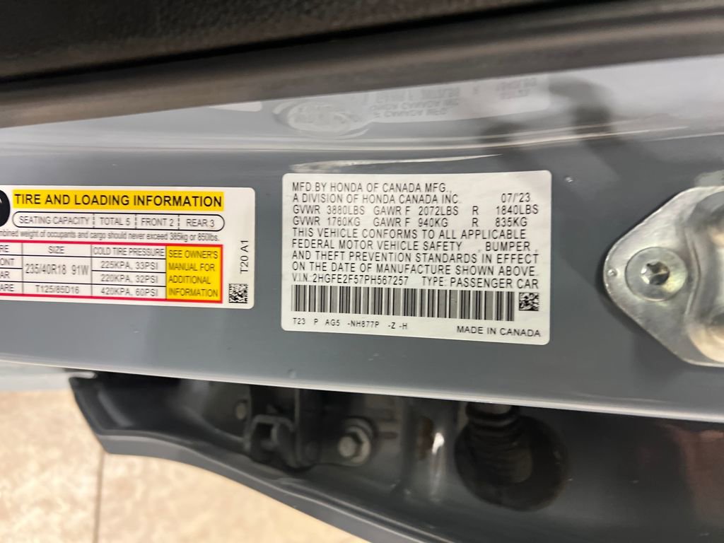 Used 2023 Honda Civic Sport image 26