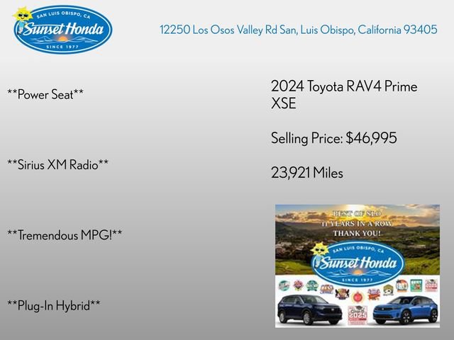 Used 2024 Toyota RAV4 XSE w/ Premium Package AWD/4WD image 5