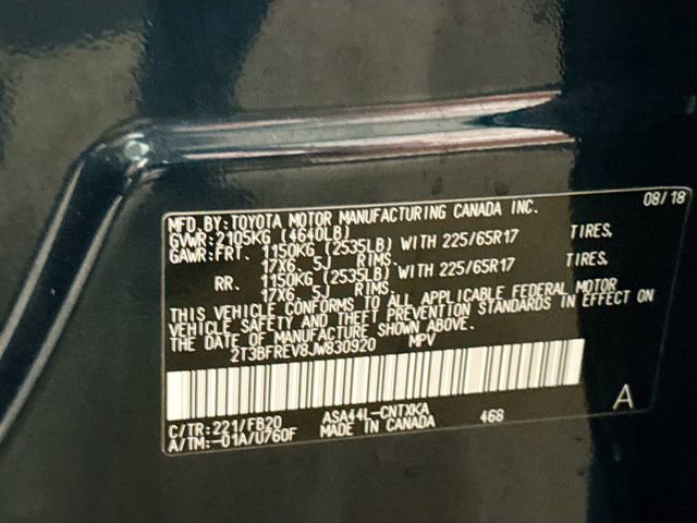 Used 2018 Toyota RAV4 LE w/ All Weather Liner Package AWD/4WD image 30