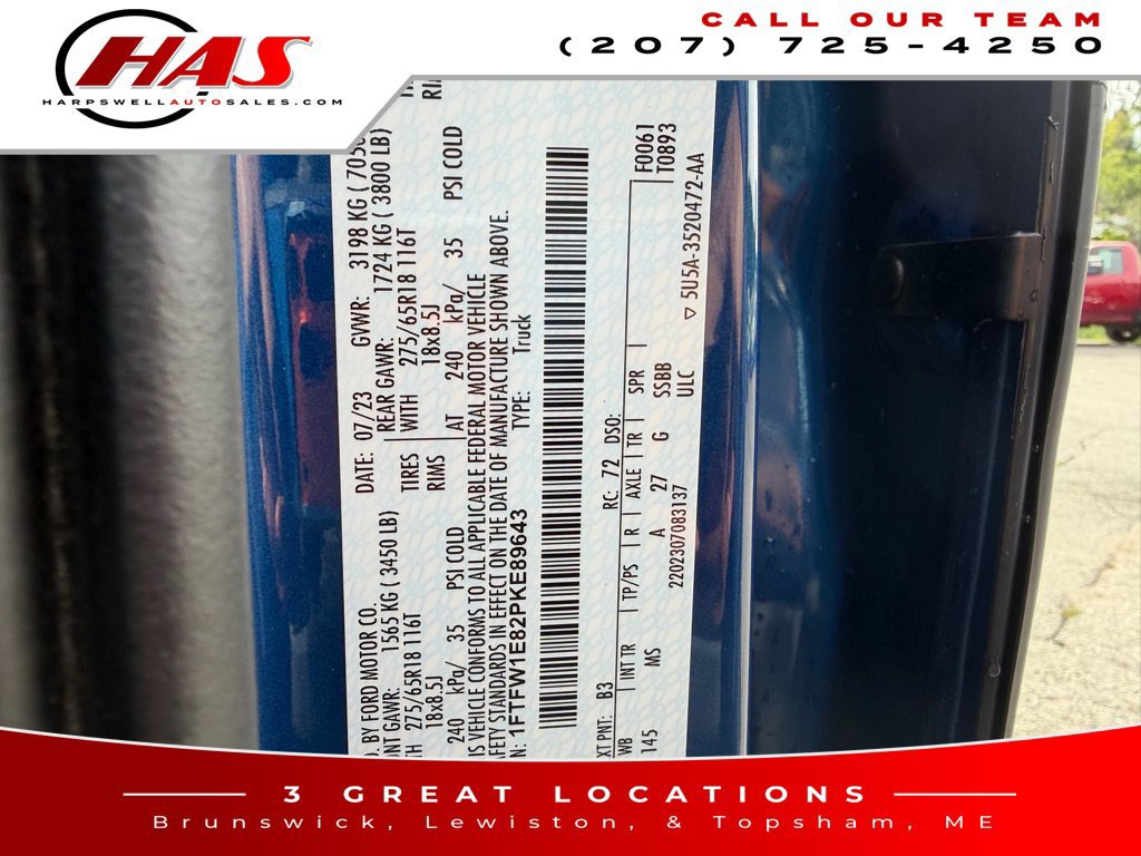 Used 2023 Ford F150 XLT AWD/4WD image 17