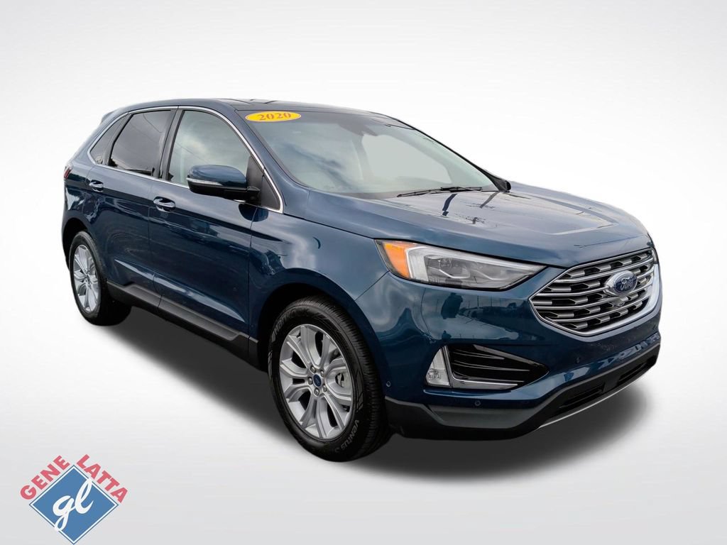 Certified 2020 Ford Edge Titanium w/ Equipment Group 301A AWD/4WD image 1