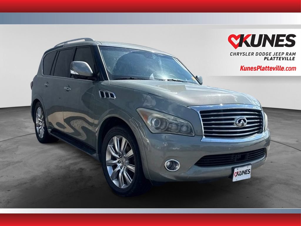 Used 2012 INFINITI QX56 4WD w/ Deluxe Touring Pkg image 2