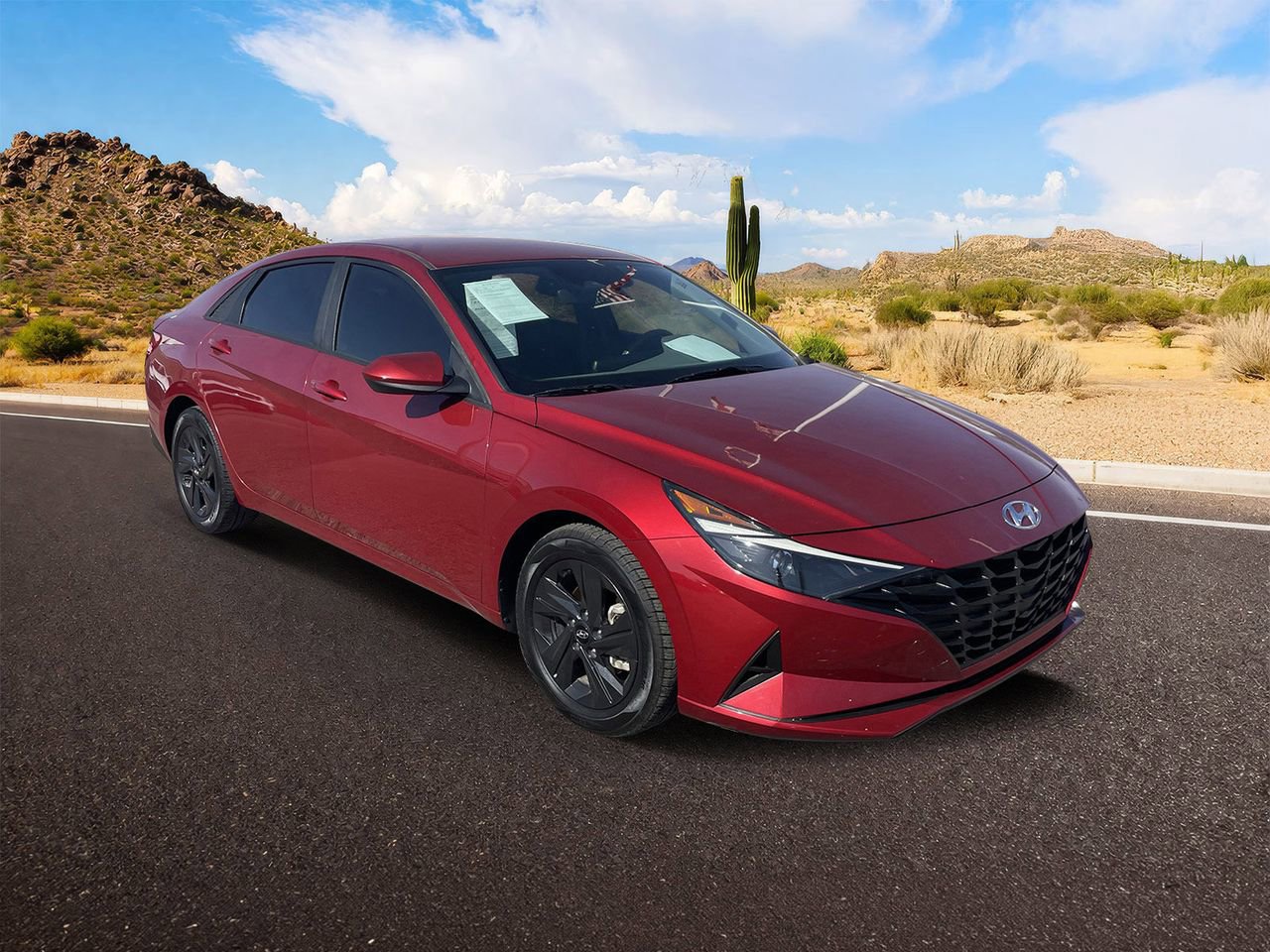 Used 2023 Hyundai Elantra Blue w/ Cargo Package