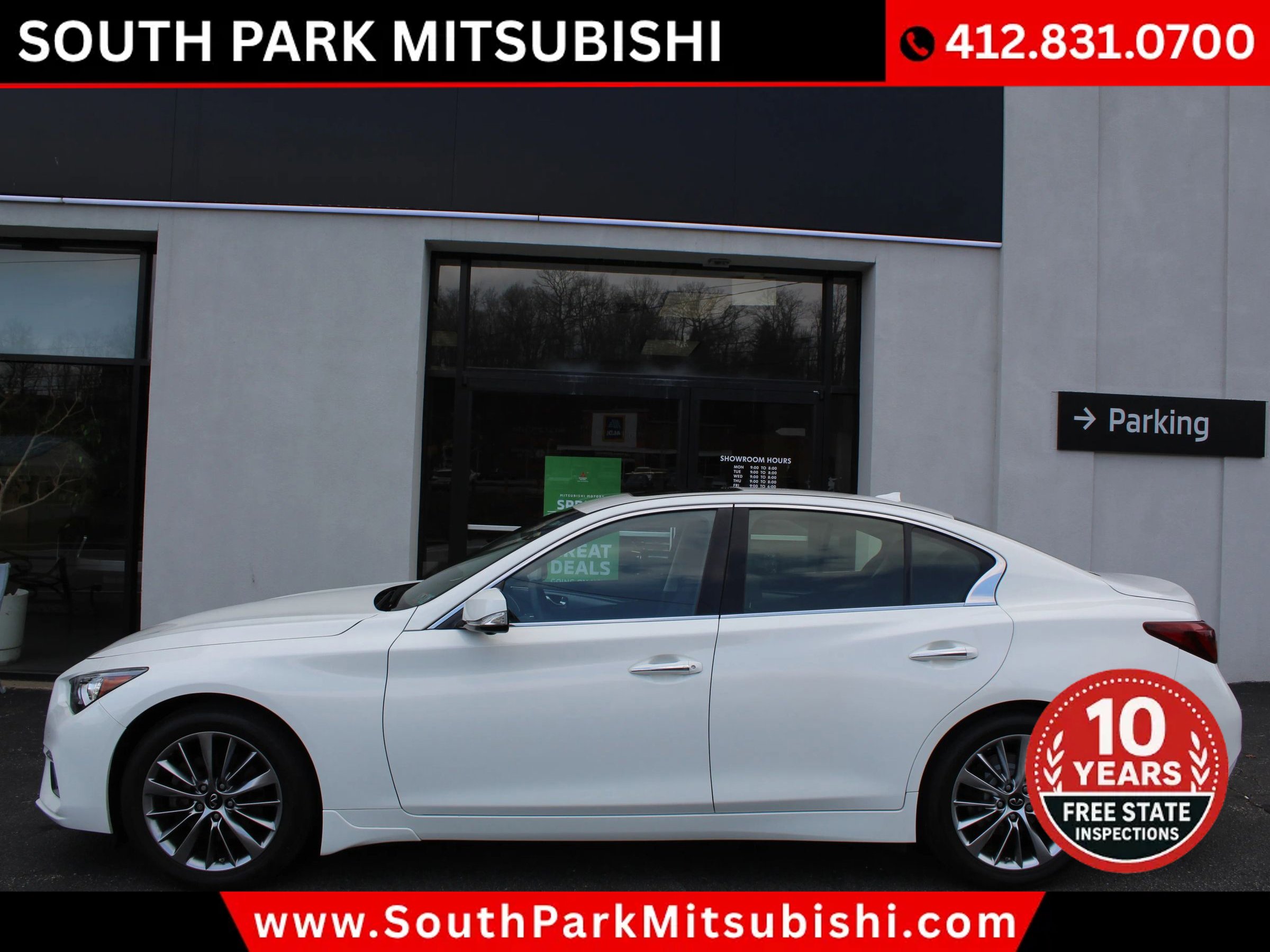 Used 2023 INFINITI Q50 Luxe w/ Cargo Package image 1