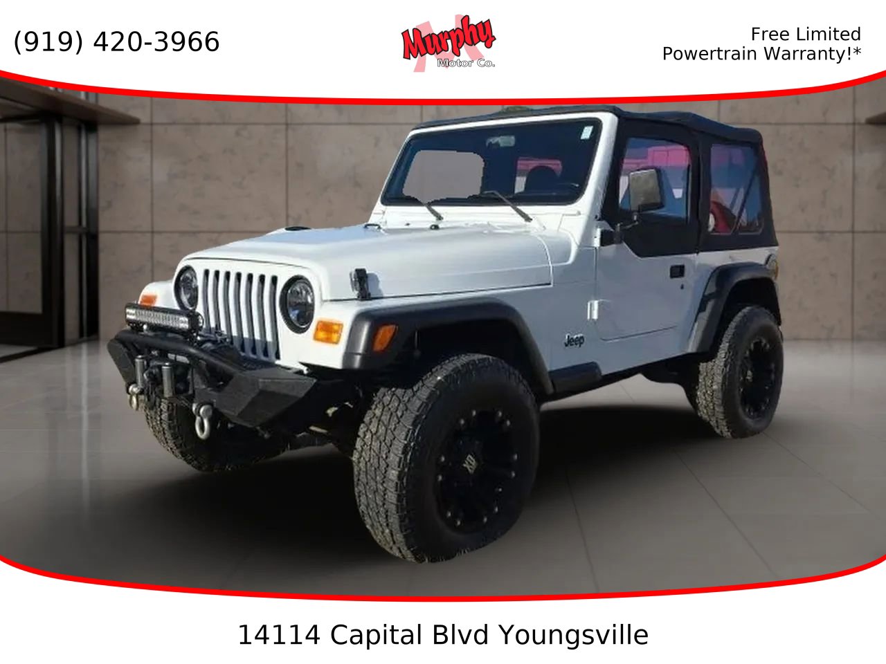 Used 2000 Jeep Wrangler SE image 1