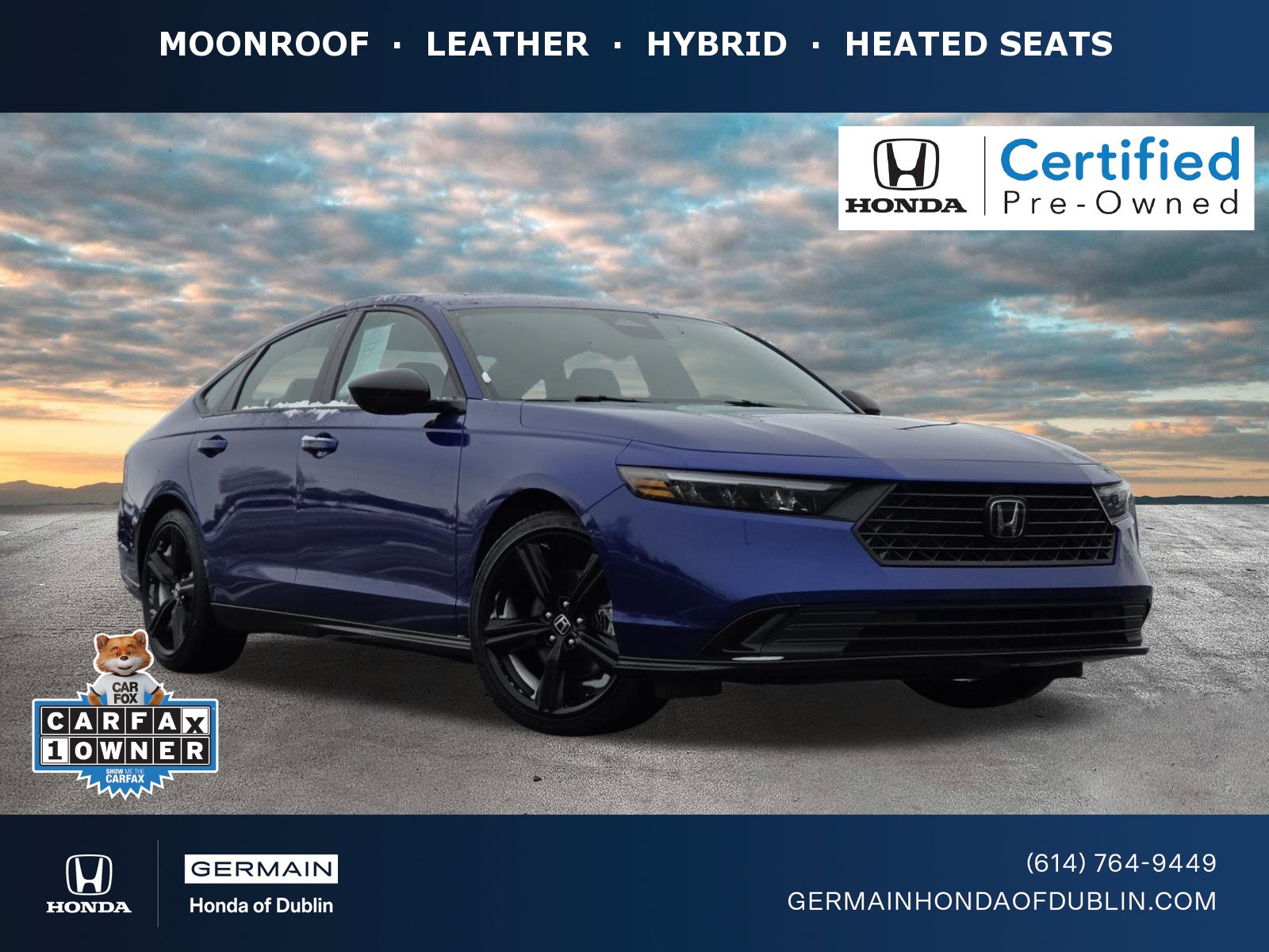 Certified 2023 Honda Accord Sport image 1