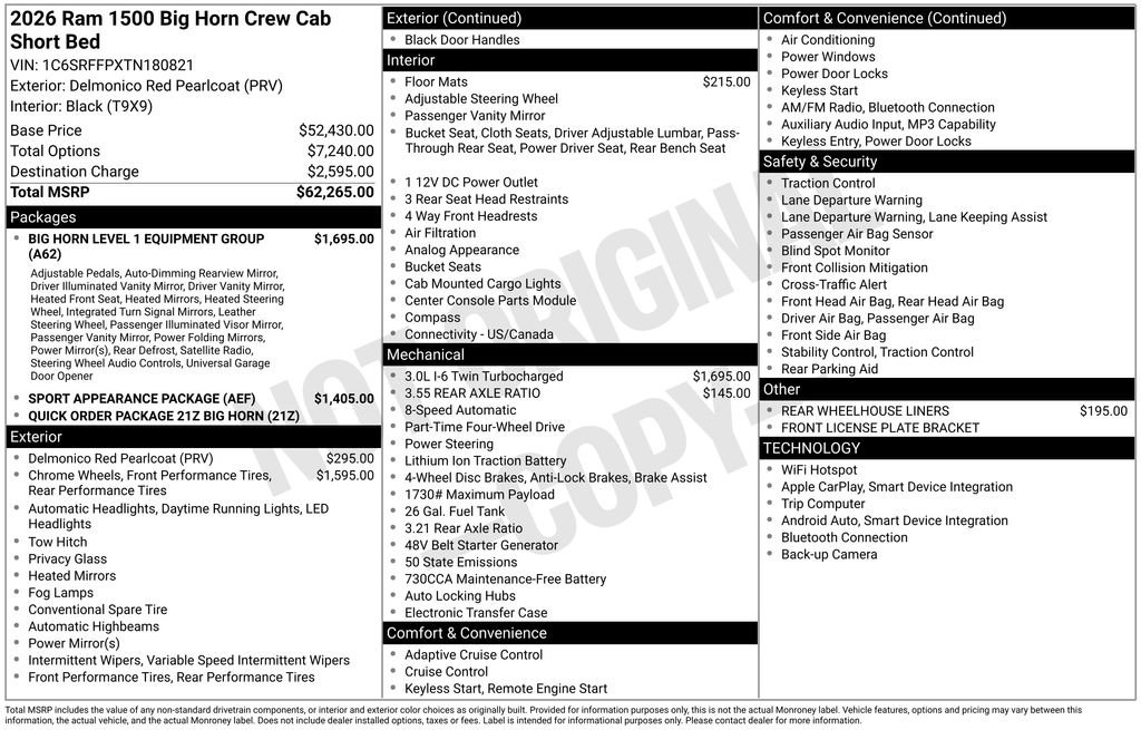 New 2026 RAM 1500 Big Horn image 38