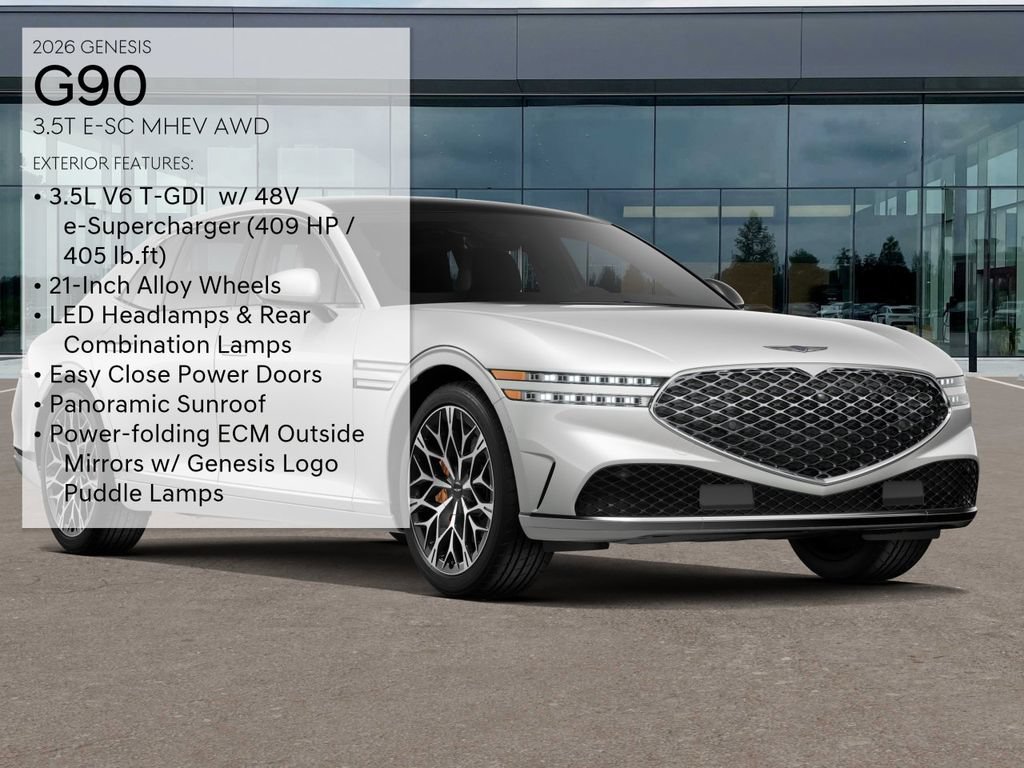 New 2026 Genesis G90 3.5T AWD/4WD image 3