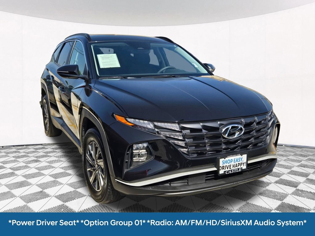 Certified 2022 Hyundai Tucson Blue AWD/4WD image 8
