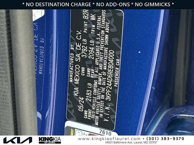 Used 2024 Kia Forte LXS FWD image 31