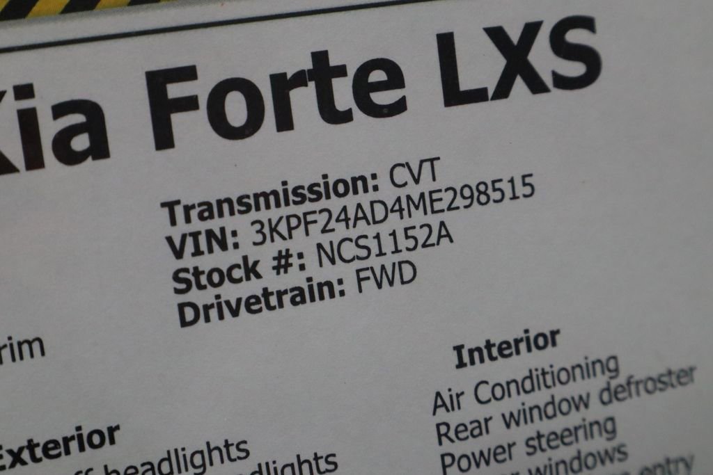 Used 2021 Kia Forte LXS image 32