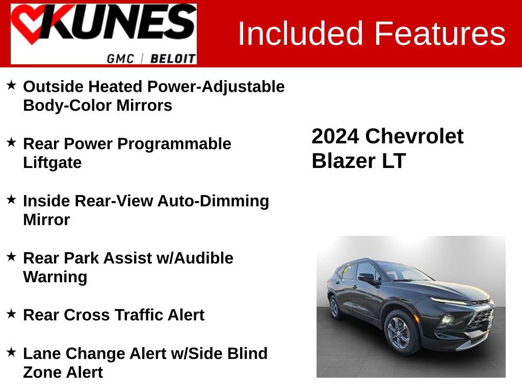 Used 2024 Chevrolet Blazer LT image 3