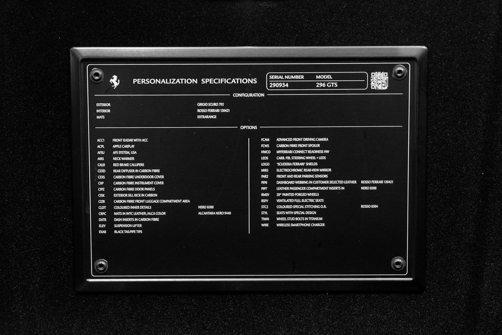 Certified 2023 Ferrari 296 GTS image 21