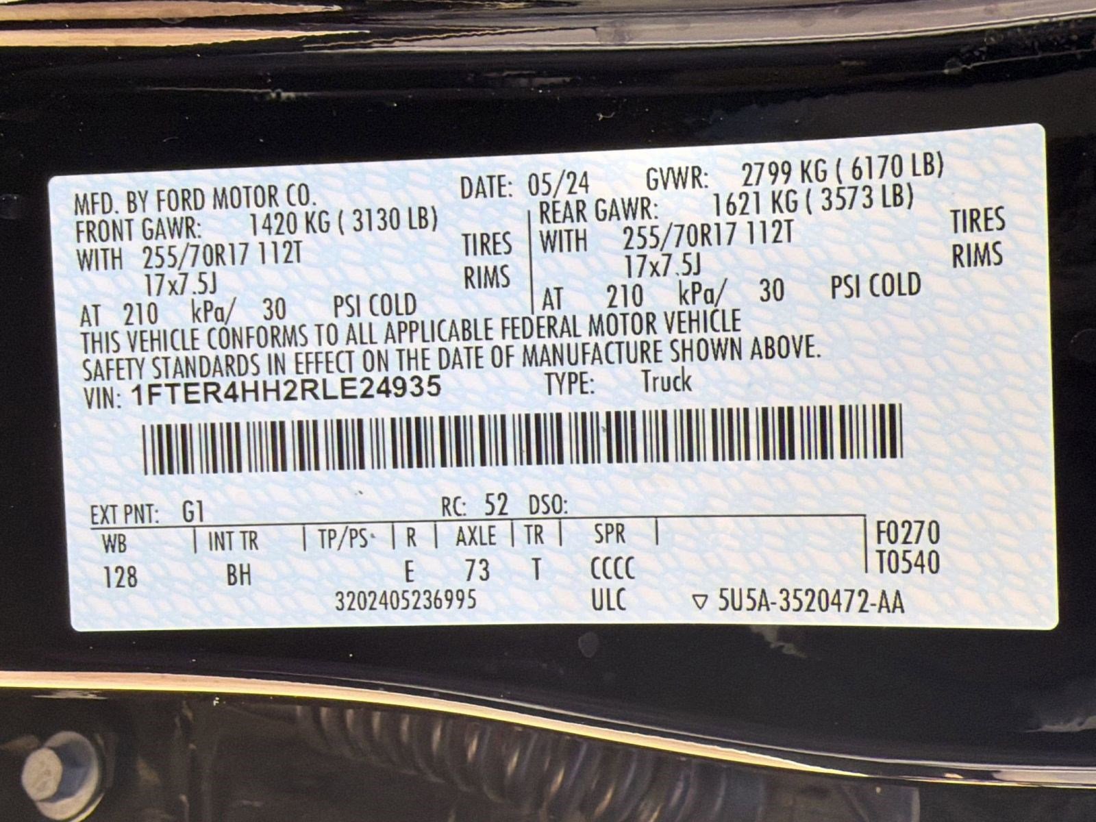 Used 2024 Ford Ranger XLT image 19