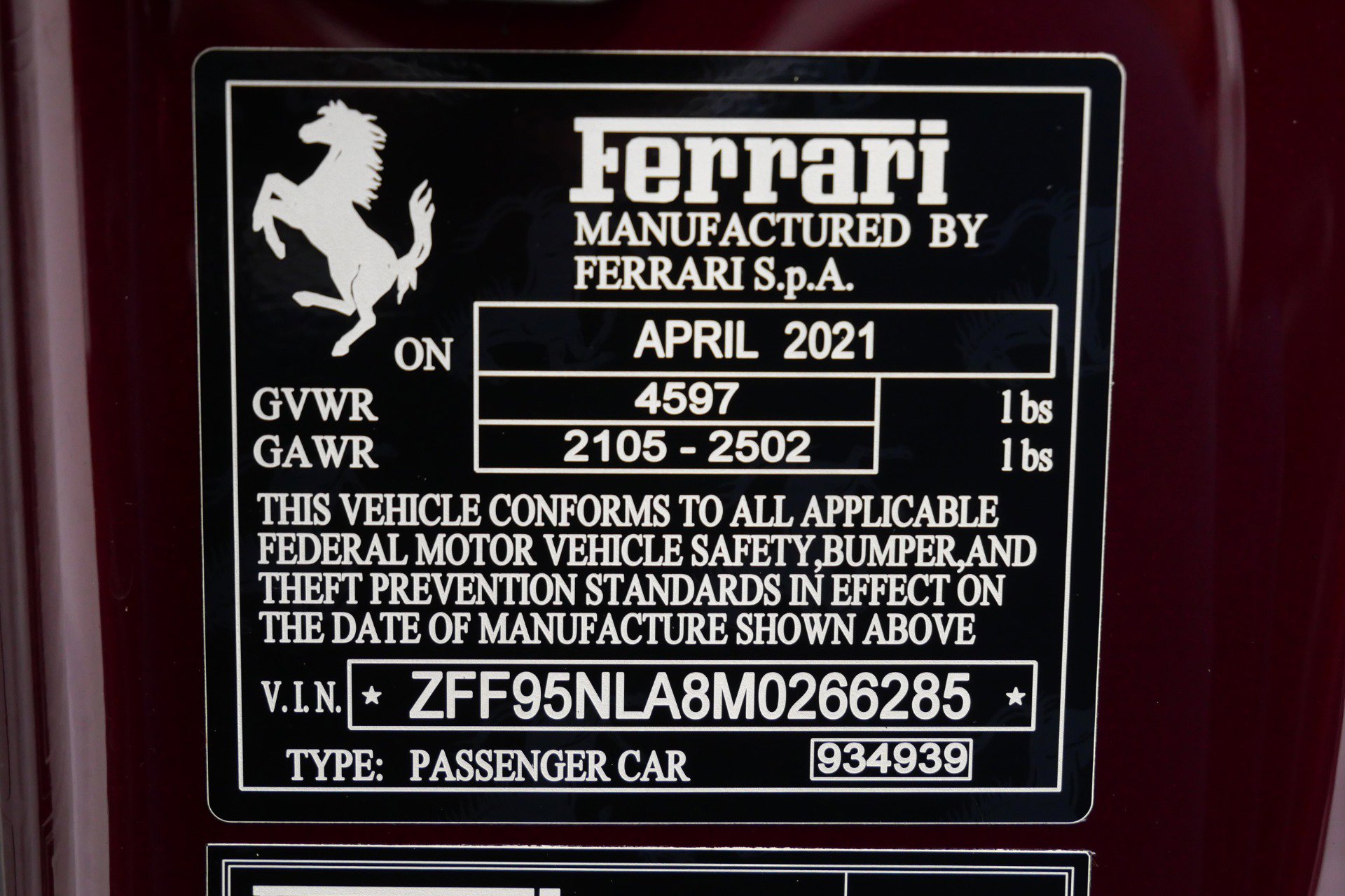 Used 2021 Ferrari SF90 Stradale AWD/4WD image 18