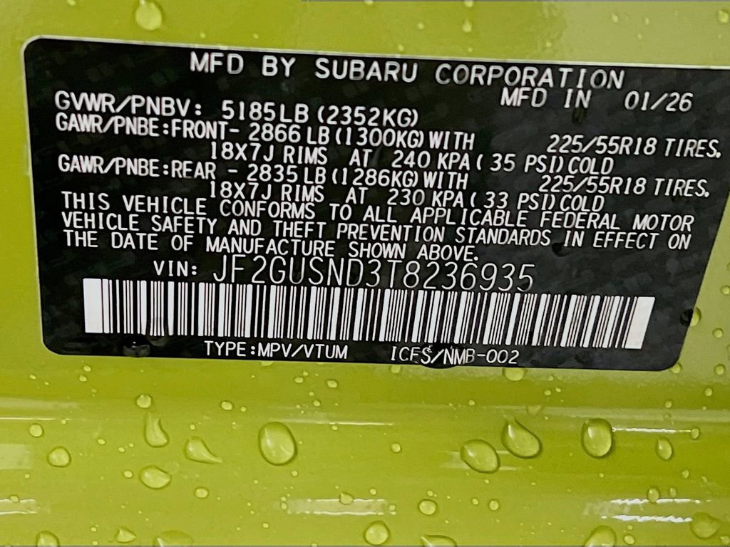 New 2026 Subaru Crosstrek 2.5i Limited image 23