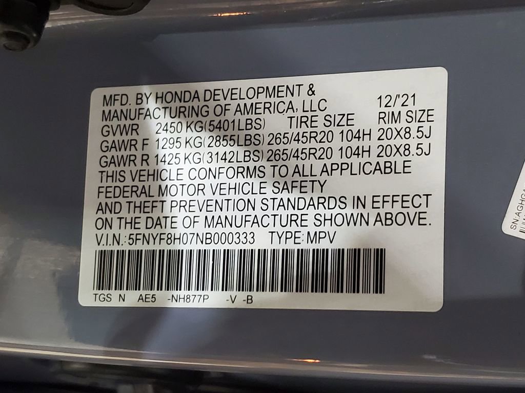 Used 2022 Honda Passport Elite image 43