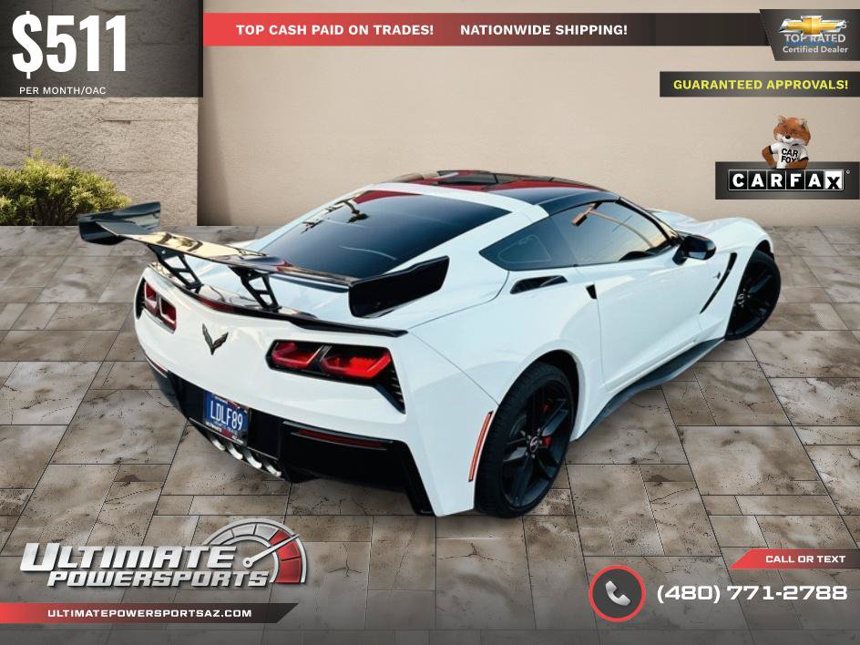 Used 2015 Chevrolet Corvette Stingray Coupe w/ ZF1 Appearance Package RWD image 80
