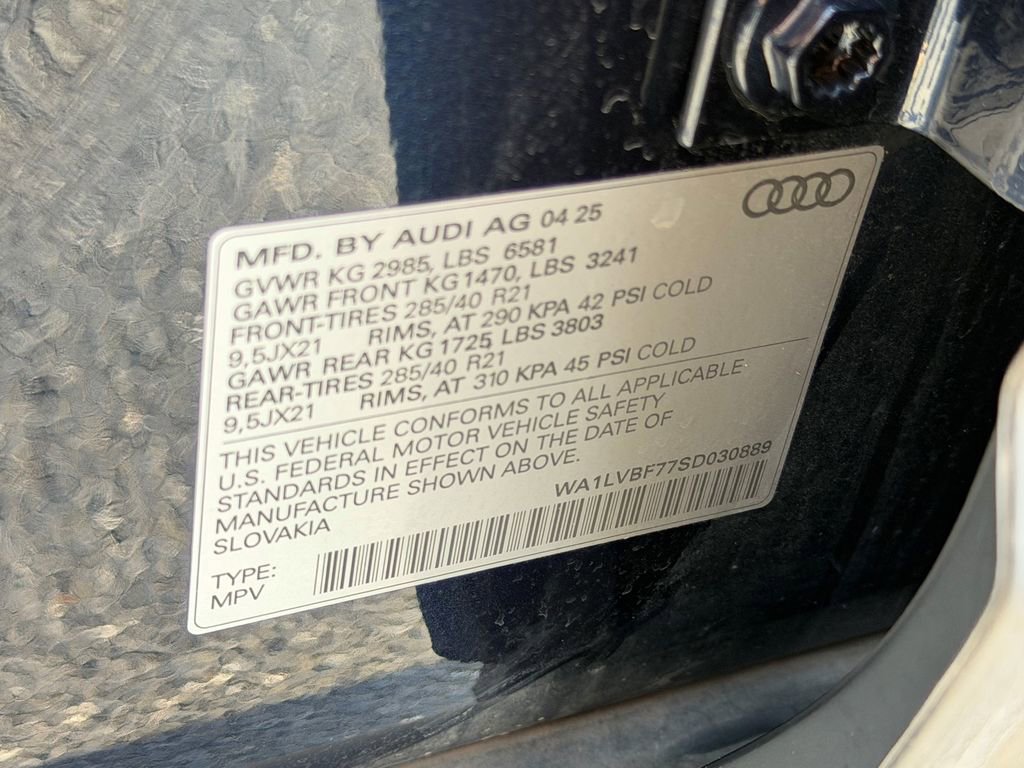 Certified 2025 Audi Q7 3.0T Premium Plus w/ Premium Plus Package image 40