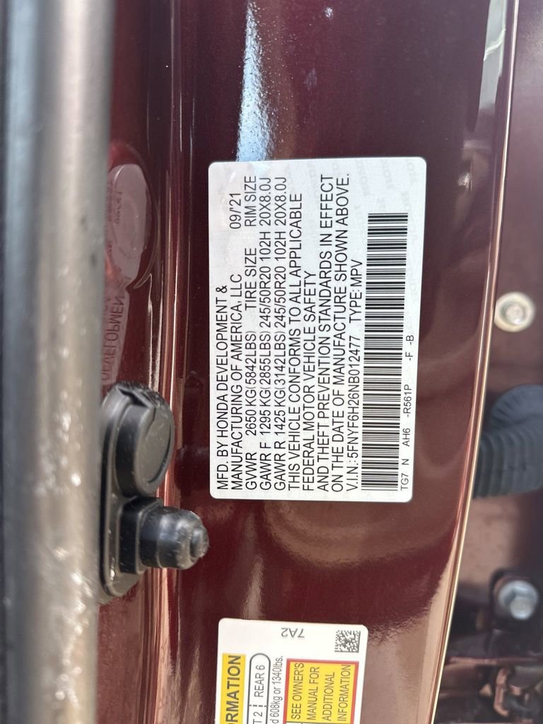 Used 2022 Honda Pilot Special Edition image 36