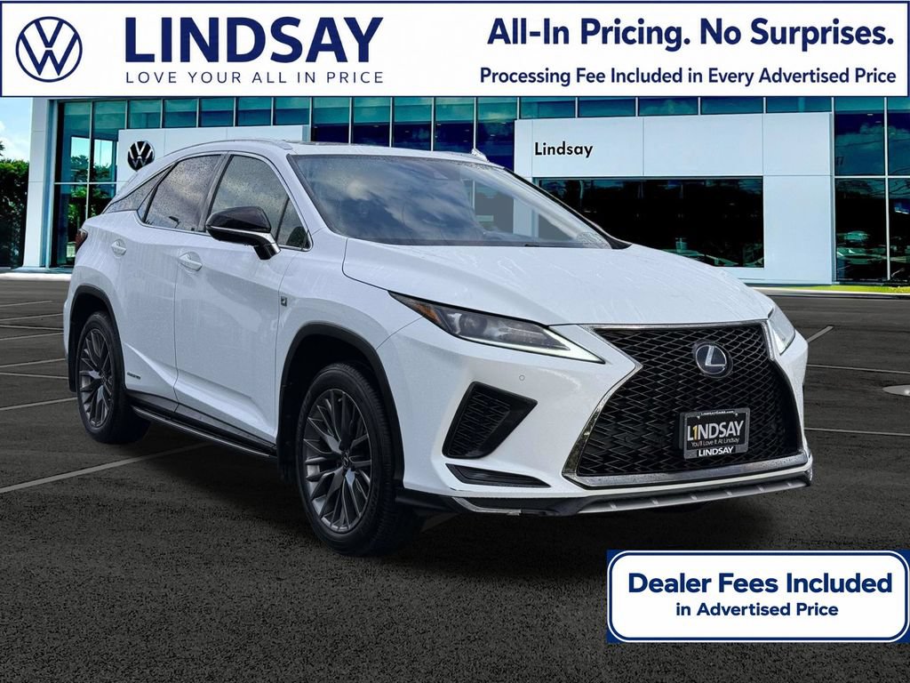 Used 2021 Lexus RX 450h F Sport