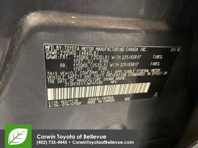 Used 2018 Toyota RAV4 XLE image 30