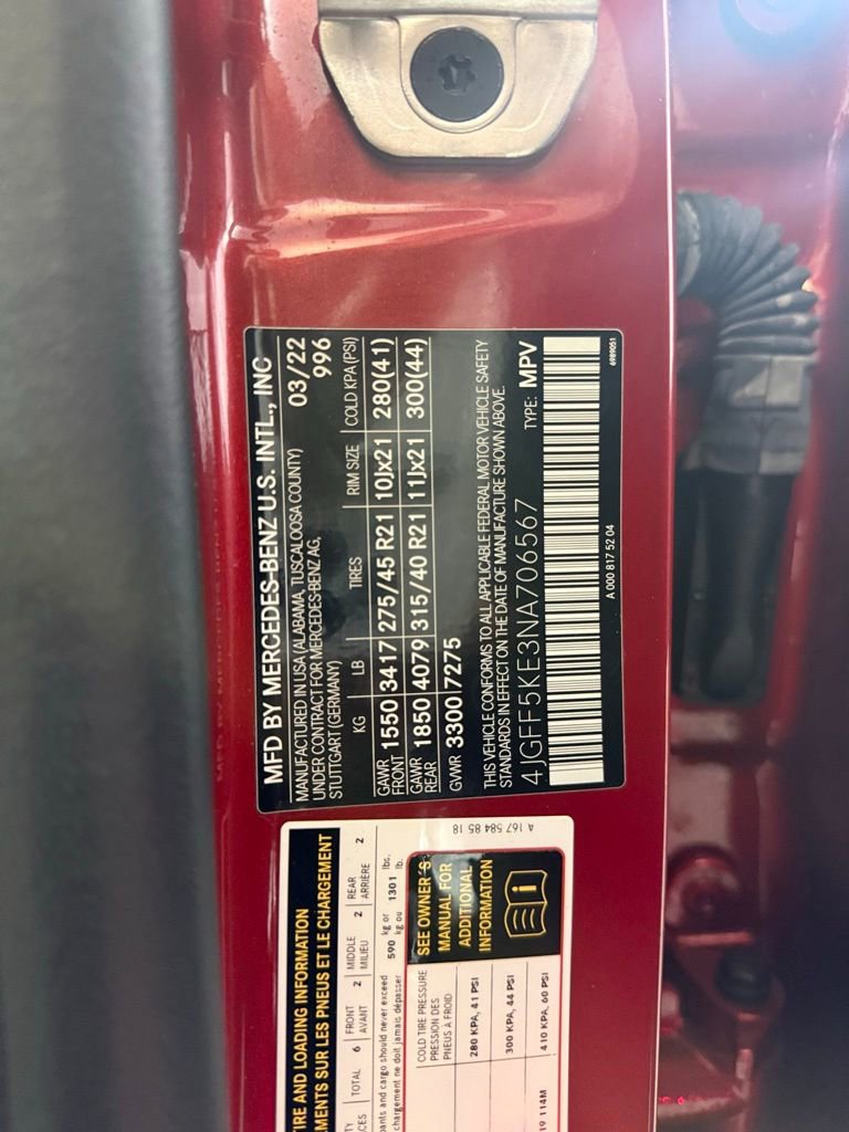 Used 2022 Mercedes-Benz GLS 450 4MATIC image 24