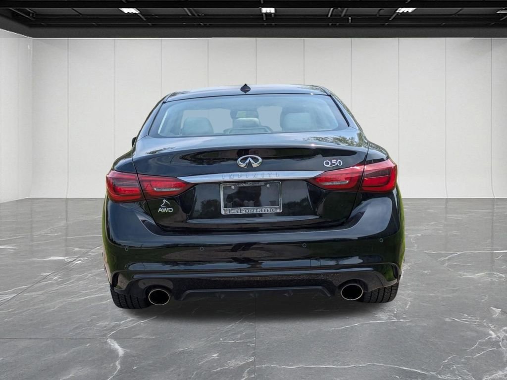 Used 2023 INFINITI Q50 Luxe w/ Cargo Package AWD/4WD image 4