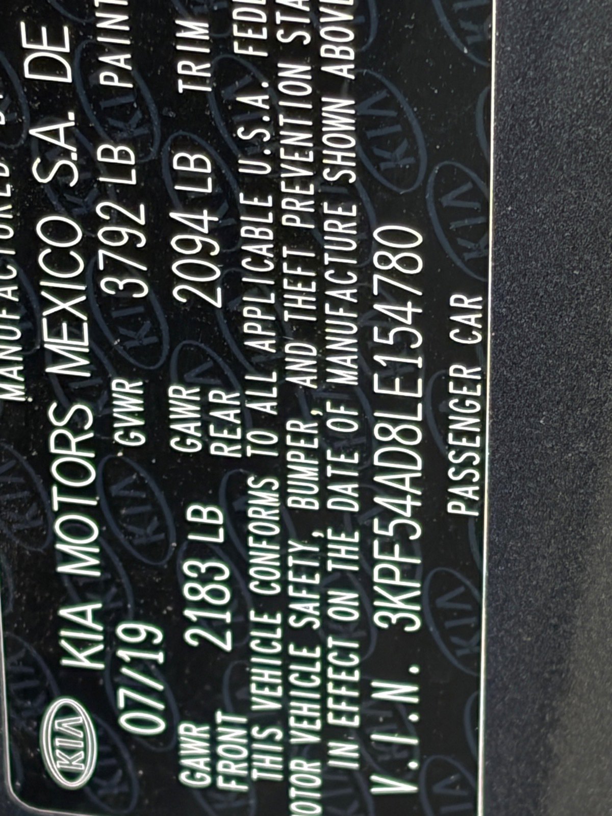 Certified 2020 Kia Forte EX FWD image 10