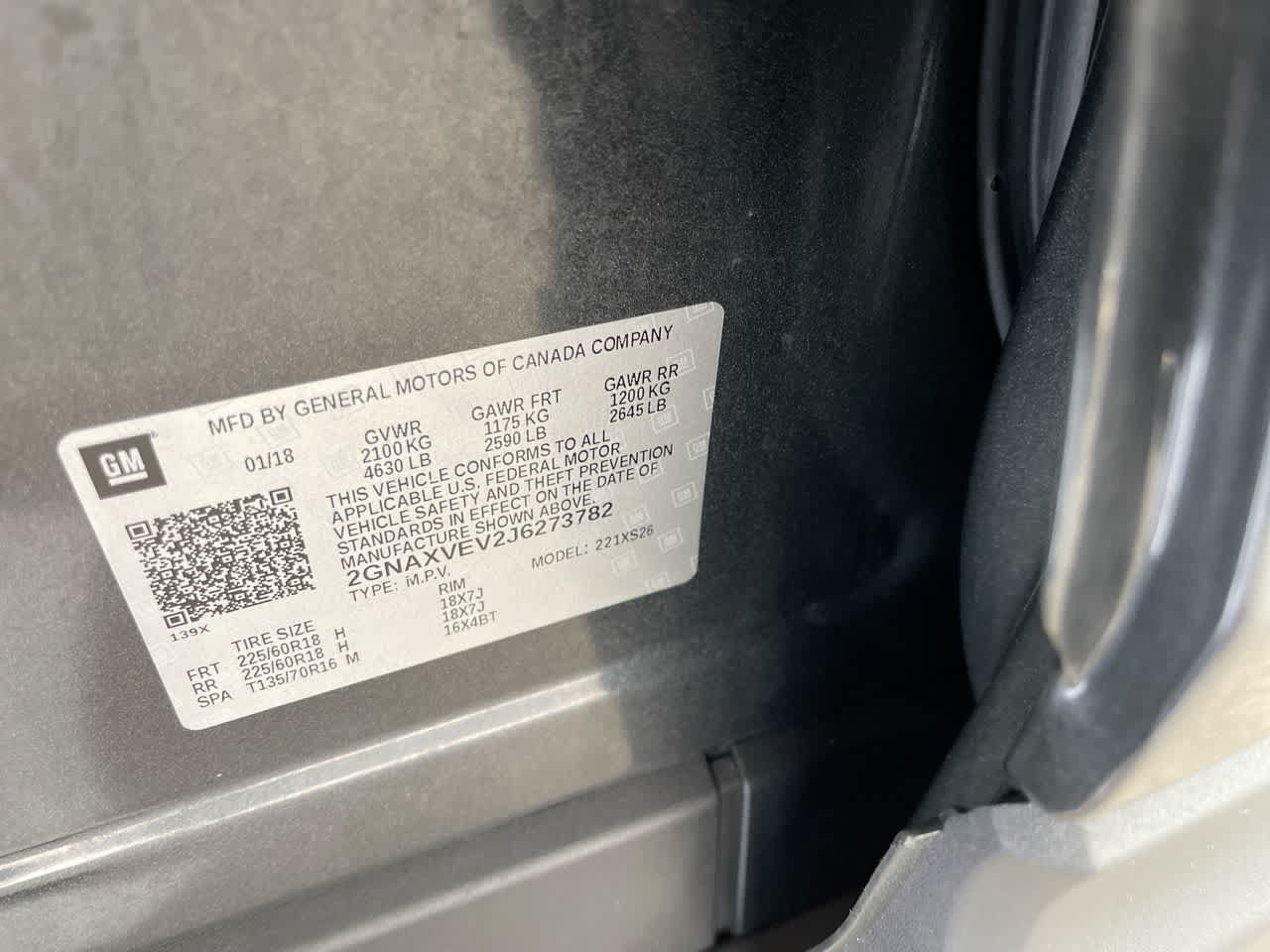 Used 2018 Chevrolet Equinox Premier AWD/4WD image 27