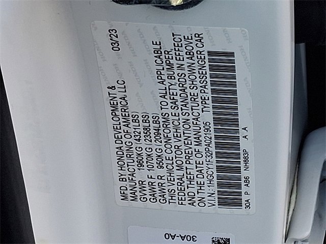 Used 2023 Honda Accord EX image 26