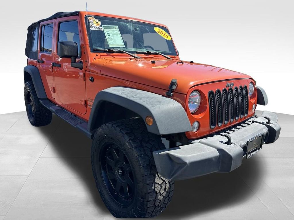 Used 2015 Jeep Wrangler Unlimited Sport w/ Quick Order Package 24S AWD/4WD image 8