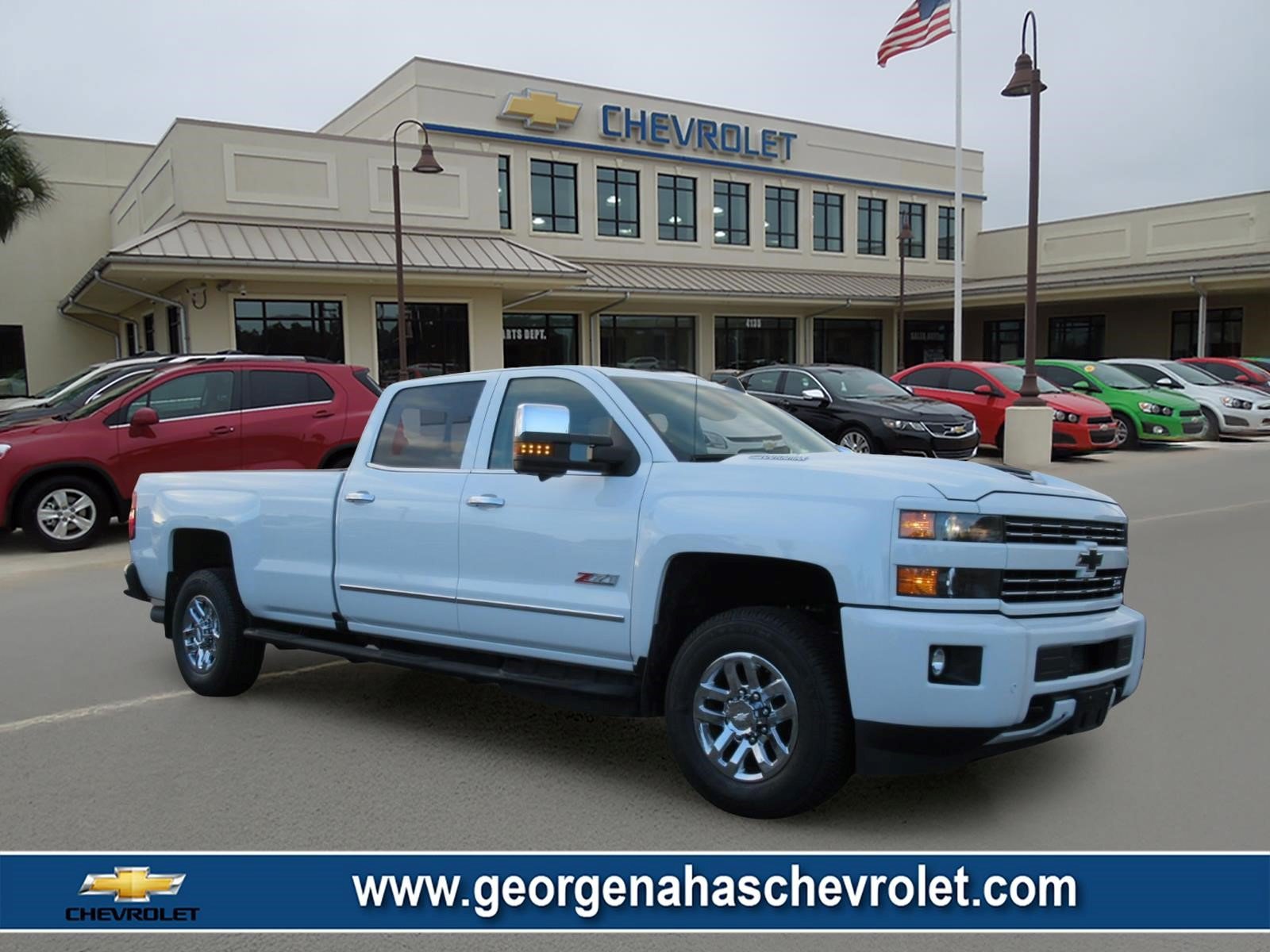Certified 2019 Chevrolet Silverado 3500 LTZ w/ Duramax Plus Package AWD/4WD image 1