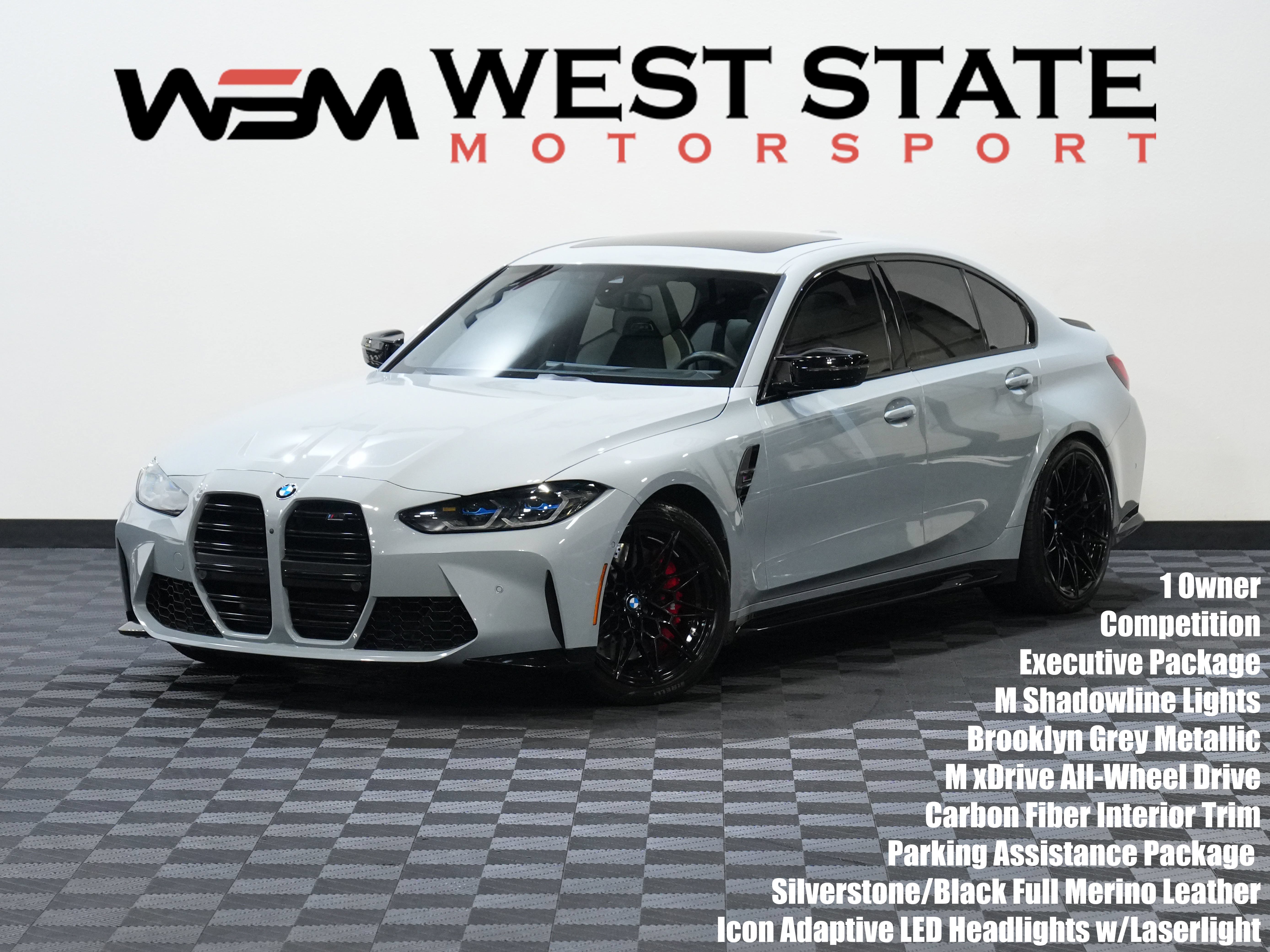 Used 2024 BMW M3 Competition w/ Executive Package