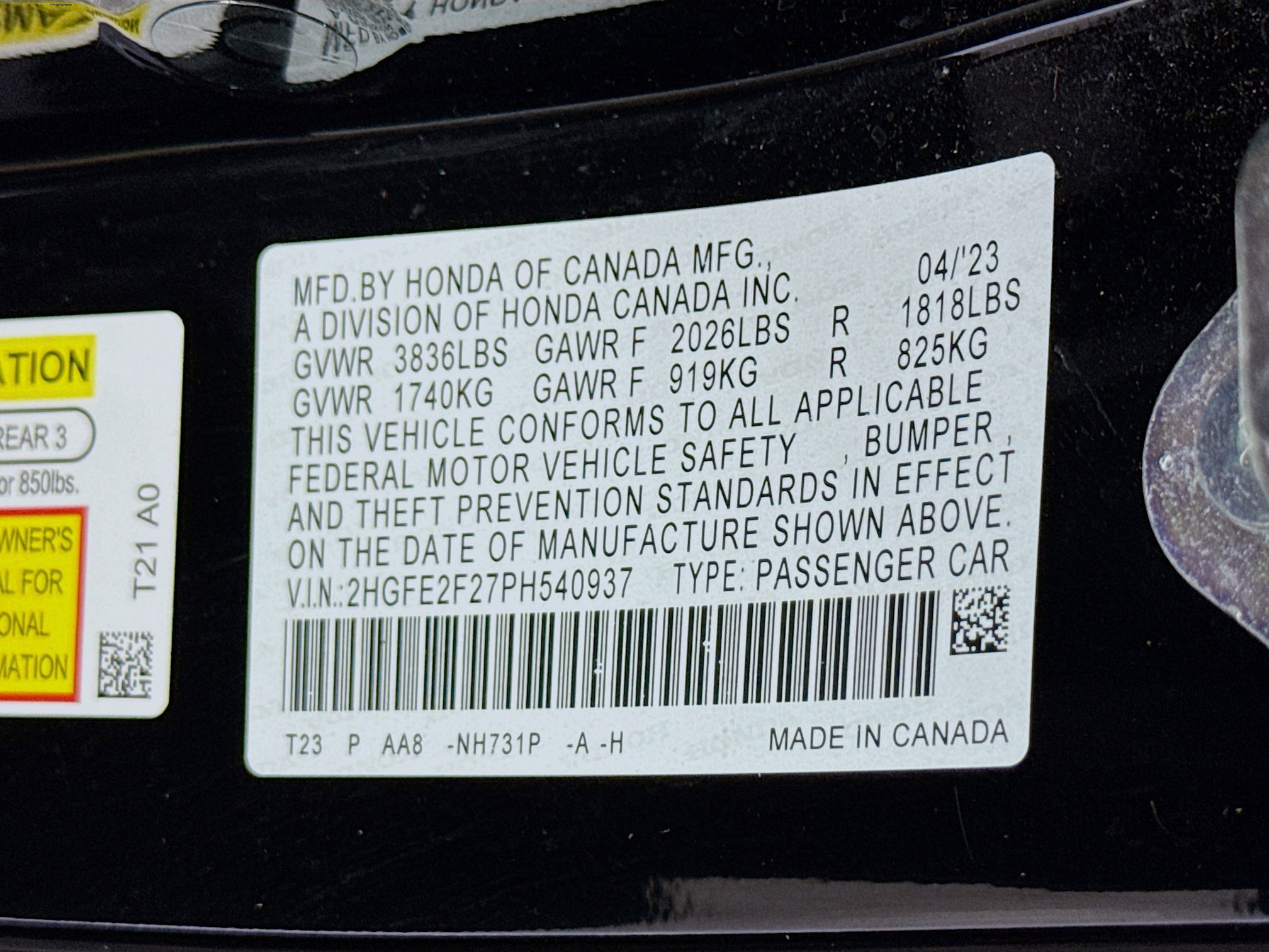 Used 2023 Honda Civic LX image 40