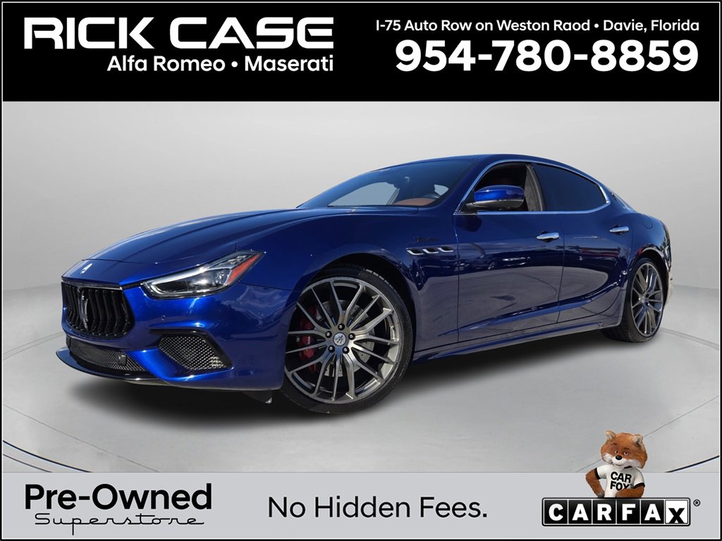Used 2022 Maserati Ghibli Modena Q4