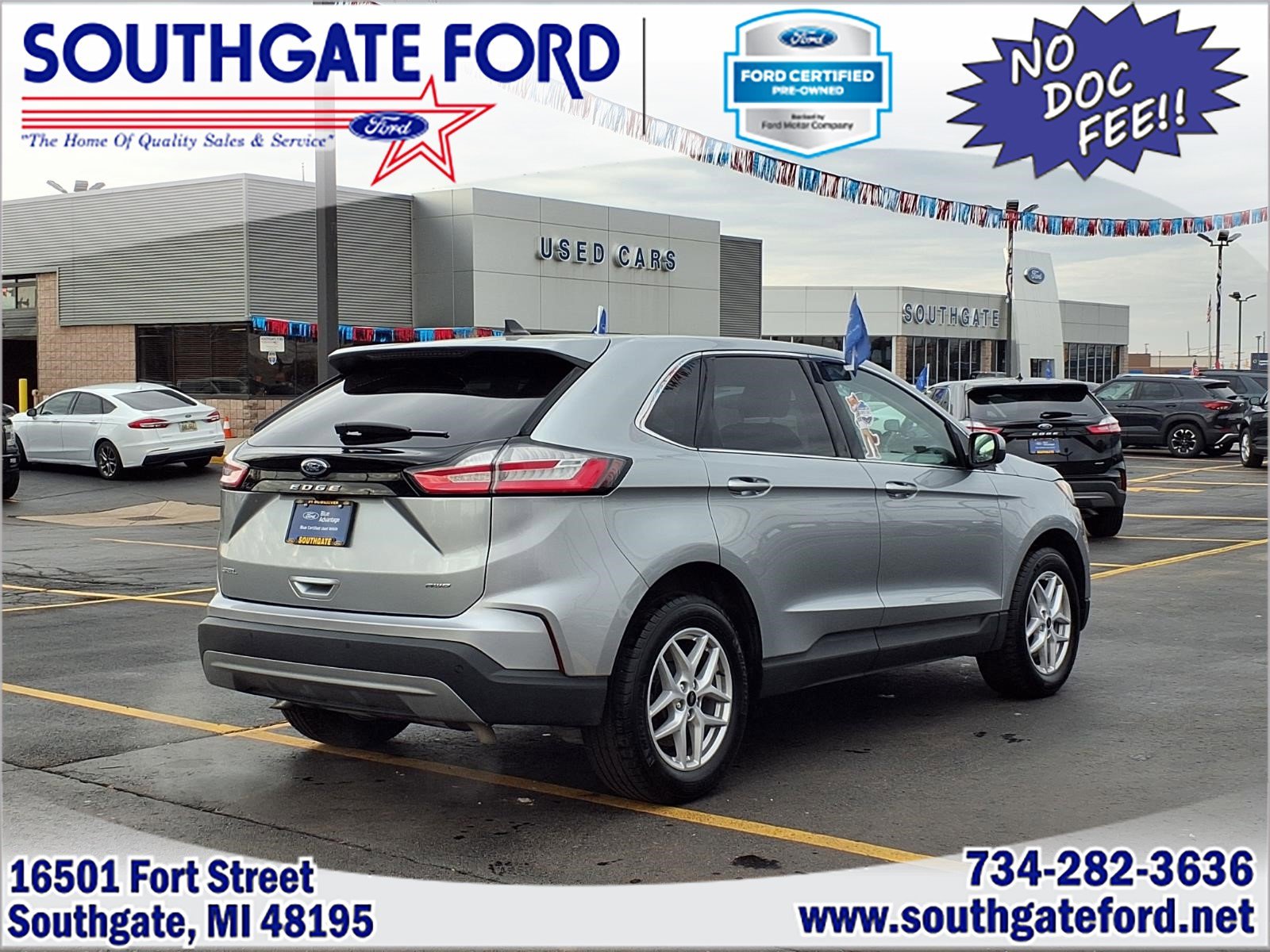 Certified 2024 Ford Edge SEL w/ Convenience Package AWD/4WD image 2