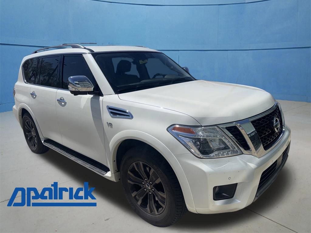 Used 2019 Nissan Armada Platinum w/ Captain's Chairs Package image 1