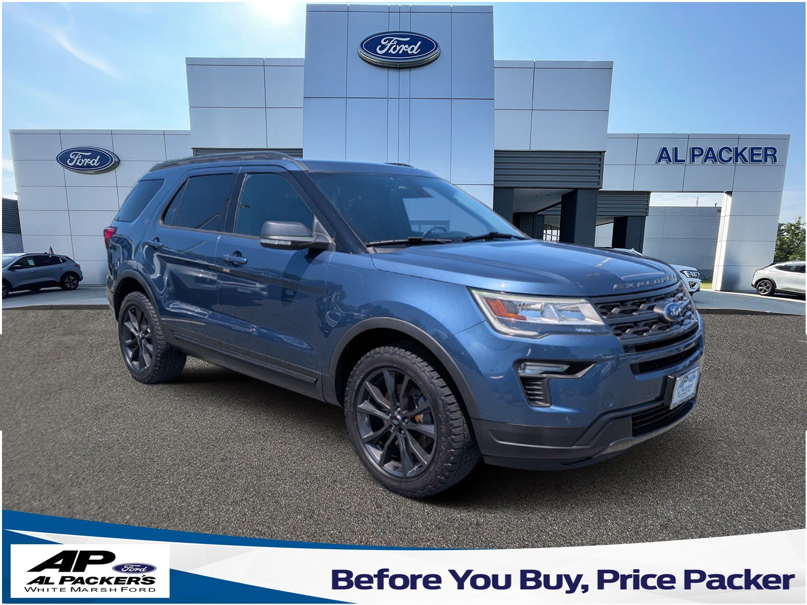 Certified 2018 Ford Explorer XLT w/ Equipment Group 202A