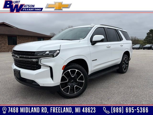 Used 2022 Chevrolet Tahoe RST w/ Luxury Package AWD/4WD image 1