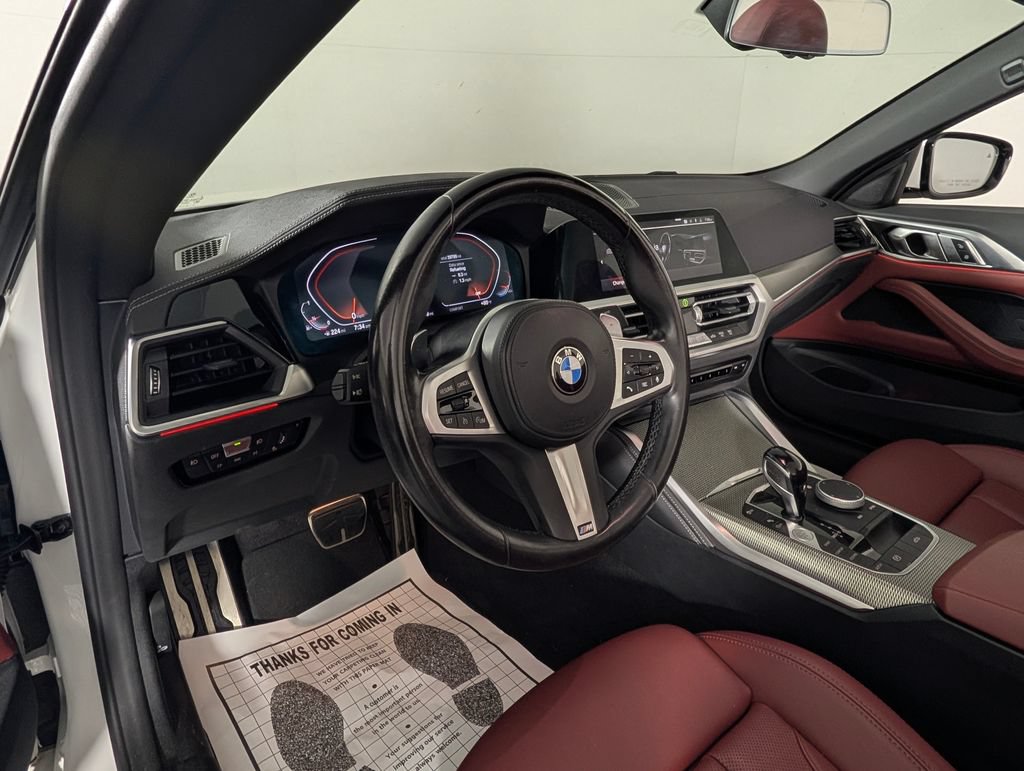 Used 2022 BMW 430i Convertible w/ M Sport Package RWD image 4