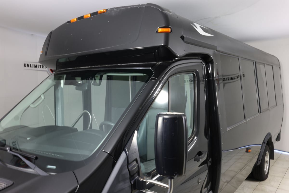 Used 2015 Ford Transit 350 156 DRW w/ Shuttle Bus Prep Package RWD image 39