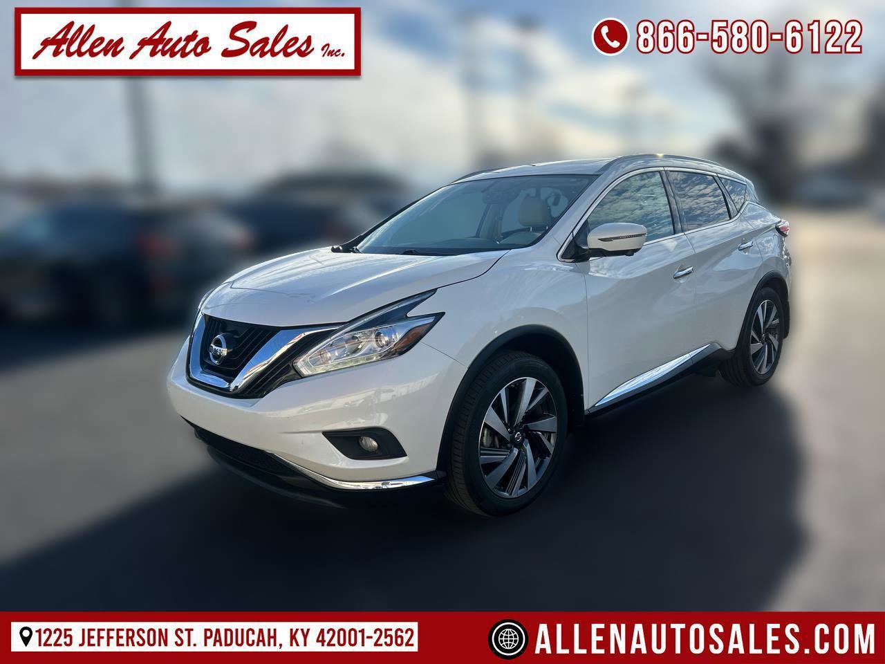 Used 2018 Nissan Murano Platinum w/ Cargo Package