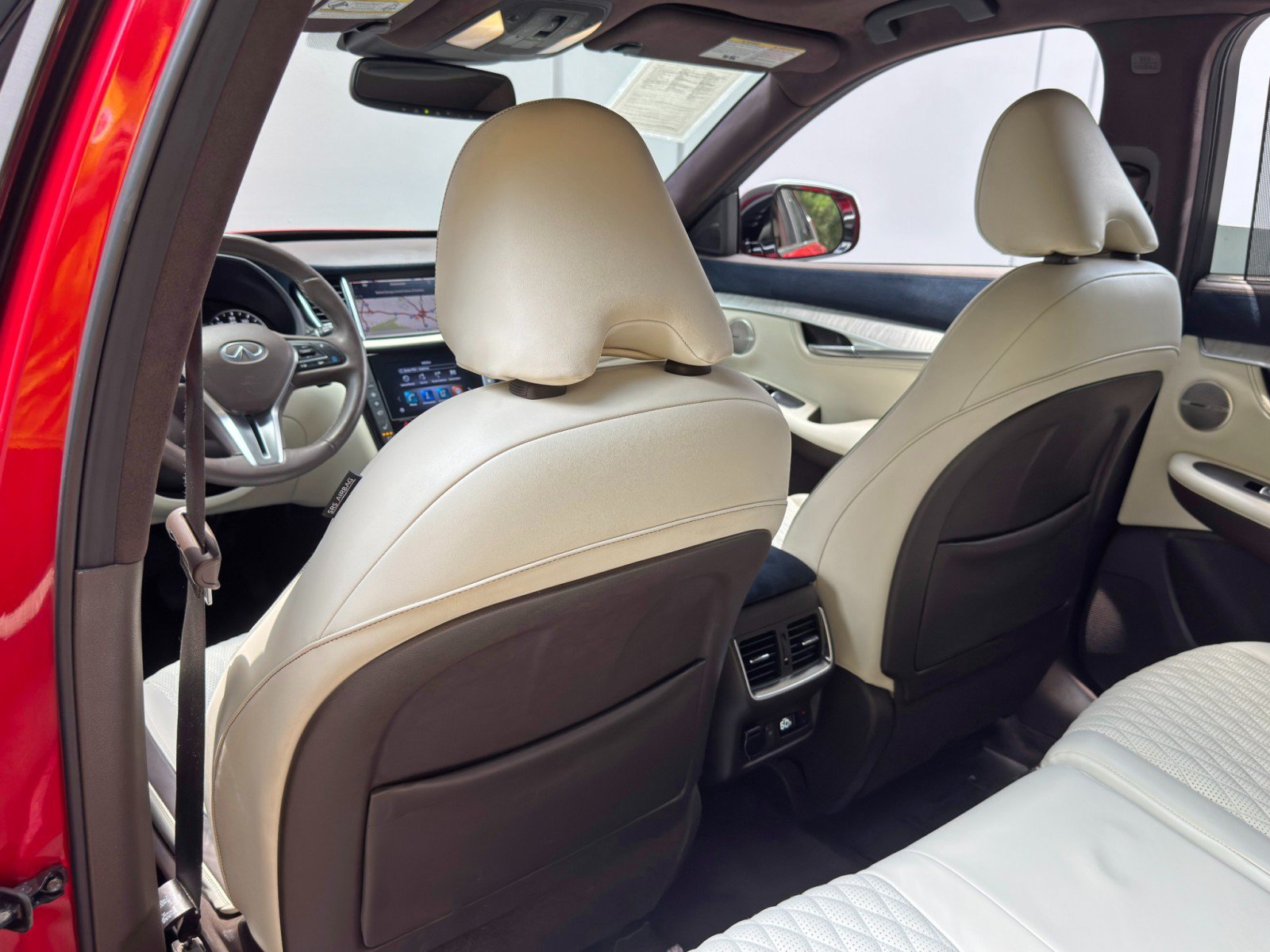Used 2021 INFINITI QX50 Autograph w/ Premium White Leather Package FWD image 38