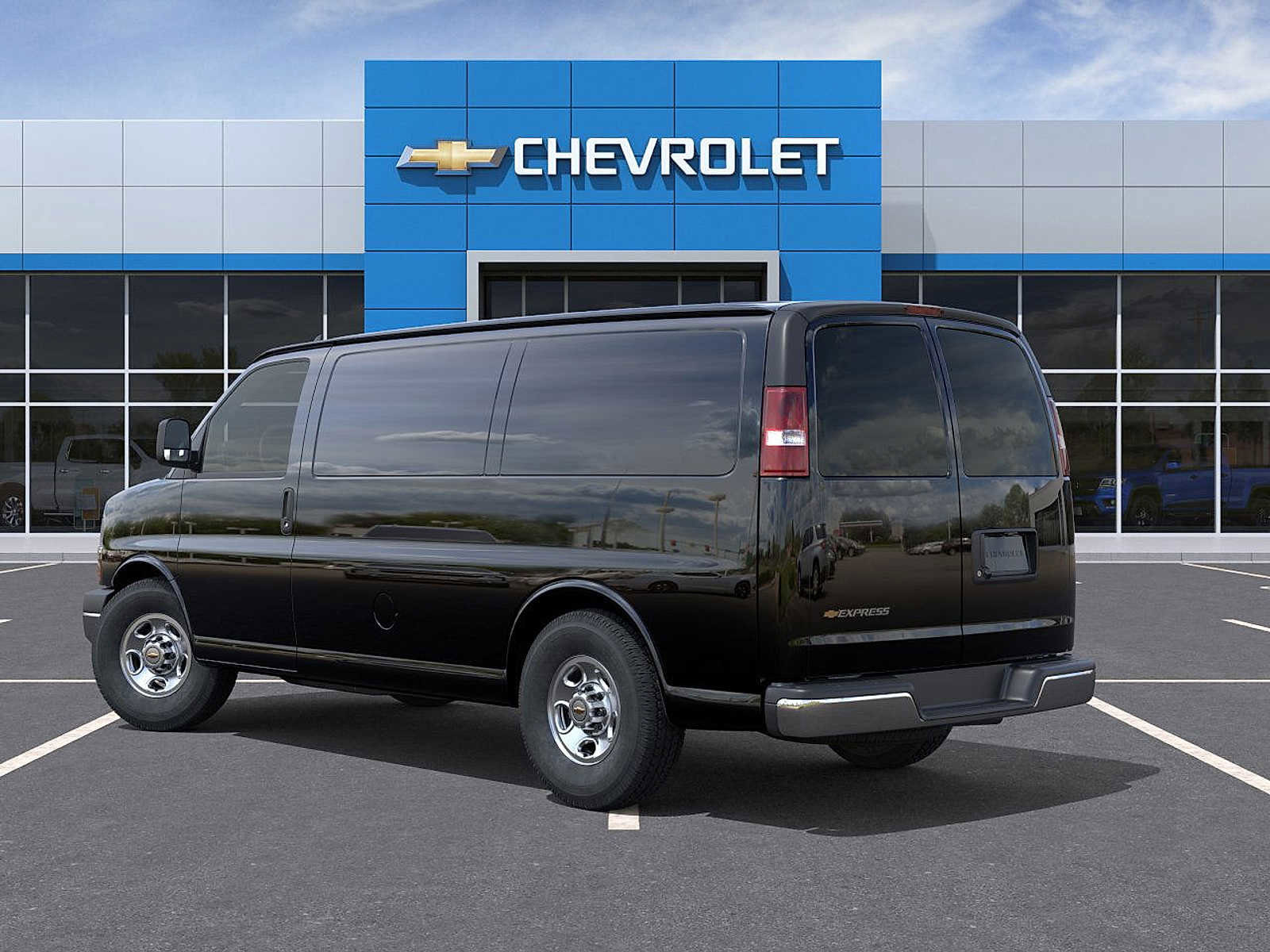 New 2025 Chevrolet Express 3500 w/ Driver Convenience Package RWD image 3
