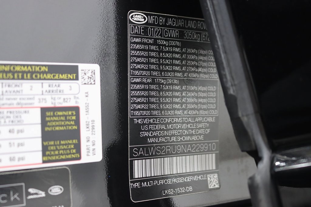 Used 2022 Land Rover Range Rover Sport HST image 40